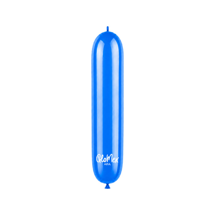 Globo Glomex 260 Estándar Azul - 100 unidades