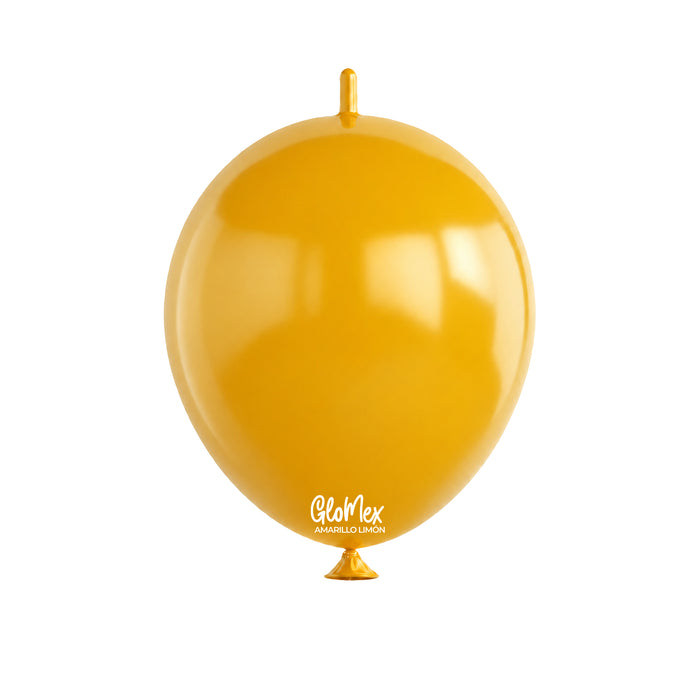 Globo Glomex Easy Link Estandar Amarillo Oscuro