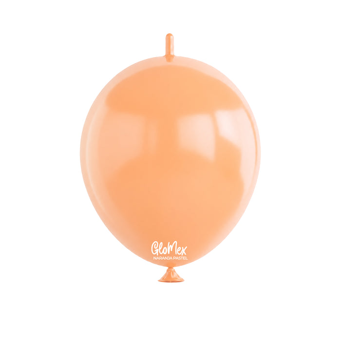 Globo Glomex Easy Link Pastel Naranja