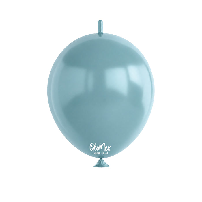 Globo Glomex Easy Link Retro Azul Hielo