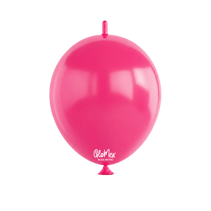 Globo Glomex Easy Link Retro Rosa Retro
