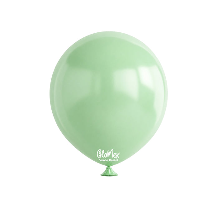 Globo Glomex Pastel Verde Pastel de 36 Pulgadas - 2 unidades