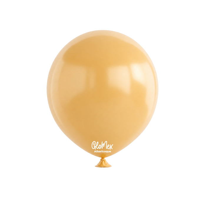 Globo Glomex Trendy Albaricoque de 12 Pulgadas - 100 unidades