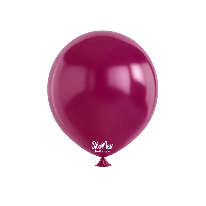 Globo Glomex Trendy Heliotropo de 12 Pulgadas - 100 unidades