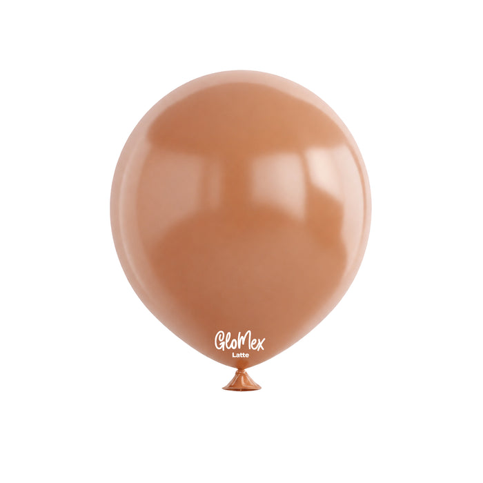 Globo Glomex Trendy Latte de 12 Pulgadas - 100 unidades