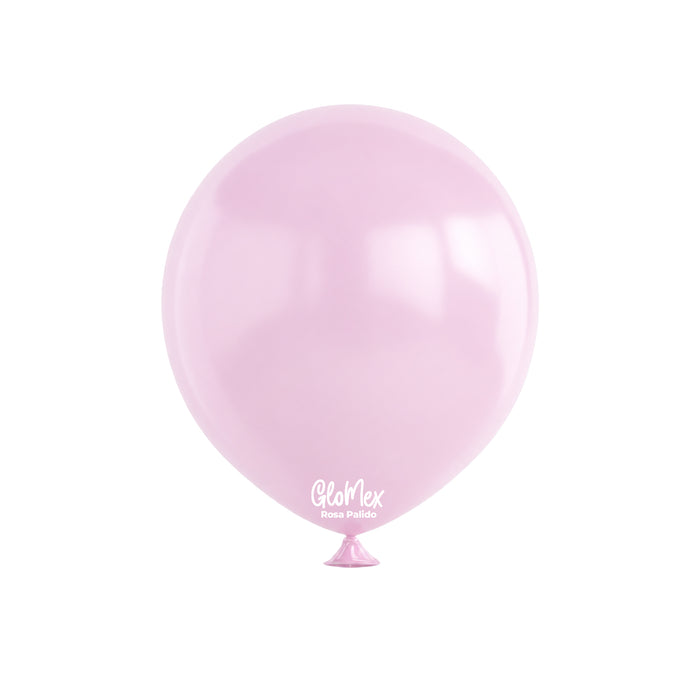 Globo Glomex Trendy Rosa Pálido de 12 Pulgadas - 100 unidades