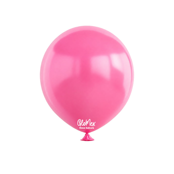Globo Glomex Trendy Rosa Sakura de 12 Pulgadas - 100 unidades